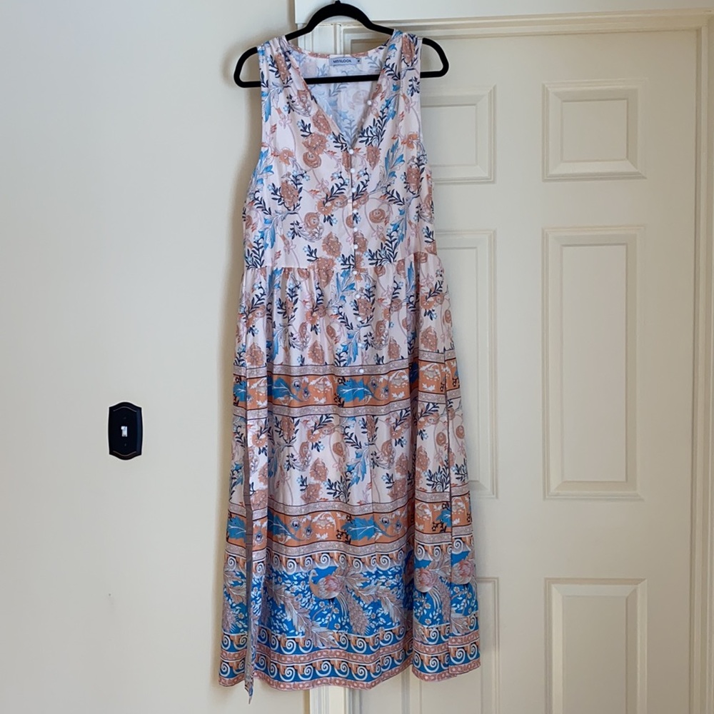 Gorgeous button up maxi dress